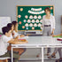 Groovy Happy Birthday Bulletin Board Set - Retro Hippie Birthday Cutouts for Classroom Decor