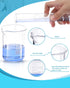 18 Pieces Lab Glassware Set - Beaker, Flask, Cylinder Set with Droppers, Brushes, and Stirring Rod