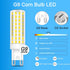 3 Pack G9 Bulb 8W 120 Dimmable 80 6000K (3 Pack) Volt Replacement Watt JCD Type Bi-Pin Base for Chandeliers, Pendants