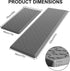 XINMAIZI (Coffee,29*17in/75*44cm) Fall Protection Mat for Elderly for Elderly, Senior, Handicap - Prevention Pad Reduce
