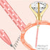 PASISIBICK 20 Pieces Diamond Pens - Cute Ballpoint Crystal Diamond Pens for Women Wedding Decor with 20 Refills (20