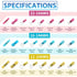 600Pcs Heat Shrink Wire Connectors Electrical Kit, Oiojuct Marine Automotive Crimp Terminals Assortment