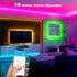 32.8 2835 24 DAYBETTER Smart Led Lights ft, RGB Led Strip Lights Kits with Keys Remote, App Control Timer Schedule Led