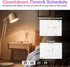 ORALUCE Smart Light Bulb, C37 E12 LED 40W Equivalent, Works with Alexa & Google Home, 450 Lumens, 4 Pack