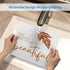 Ztfrdedrf 10 12 Autumn Fall is Proof That Change is Beautiful Water Resistant Mouse Pad with Stitched Edge Computer