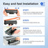myCartridge Remanufactured Toner Cartridge Replacement for Brother TN760 TN-760 TN730 TN-730 for MFC Printers