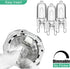 60W G9 Bulbs 2 12 G9 Bulb 60 120V, T4 G9 Bulb Bulb, Dimmable Halogen Light Pin, Pcs Xenon Watt JCD Halogen Bi-Pin Small