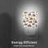 Excavator Night Light with Dusk to Dawn Light Sensors, Plug-in Wall Led Night Lights, Energy Efficient Lamp