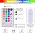 49Ft 18 150 Nazuwke LED Rope Lights for Outside, Colors Changing Outdoor Fairy String Lights with Remotes, Waterproof