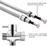 ZLOCYIVHE Set(B Set) Handheld Bidet Sprayer for Toilet, Spray Attachment with Hose for Feminine Wash, Baby Cloth Diaper