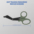 SURGHAUS MEDICAL 5.5 Inch) Bandage Scissors Stainless Steel Medical Scissors for Nurses Non-Stick Trauma Shears (Olive