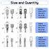 320 PCS 2.8/4.8/6.3 mm Quick Splicing Spade Connector Crimping Terminal Holder Classification Kit, with Insulating Sleeve, Electrical Terminal for Car Audio Speaker Wiring Connectors WW003