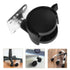 4pcs 1-inch Swivel Caster Wheels with Brake Plastic Replacement Wheels for Office Chair Furniture Cart Rolling