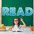Classroom Reading Poster Decorations, Ocean Theme Bulletin Board Supplies for Pre-School Elementary