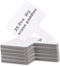 QTLCOHD 25 Pack Dry Erase Answer Paddle, 5 x 7 Inch Hand Held White Boards, Mini Double-Sided Auction Paddles