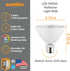 Sunlite LED PAR30 Short Neck Flood Light Bulb, 9 Watt, (75W Equivalent), 850 Lumens, Medium Screw (E26) Base, Dimmable, ETL Listed, Energy Star, 2700K Soft White, 6 Count by Sunlite