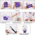 lasuroa Set Pull Money Balloon Box for Cash Gift, Funny Happy Birthday Balloon Surprise with Balloons Ribbon Balloon