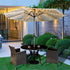 360 Patio Umbrella Lights, Solar Waterproof Umbrella String Lights with Warm White LED, Fairy String Lights Perfect