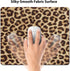 Retro Leopard Print Pattern Mouse Pad, Vintage Seamless Design for Office Accessories