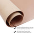 Leather Mouse Pad, M-Champagne - Extended Desk Pad for Keyboard and Mouse, Non-Slip Desktop Protector