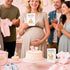 C2U 48 Pack Baby Shower Thank You Cards for Girl - with Envelopes & Gold Stickers,Baby Shower Greeting Cards Bulk