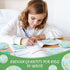 Crtiin 12 Pads Earth Sticky Notes, Globe Planet Notepads, Round Self Stick Memo Pads for School and Office