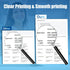 Atnadov 8.5 11 Inch, 100 M08F, M832, M834, MT800 Packaging (100 Thermal Printer Paper x Sheets US Letter Size