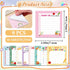 9 Teacher Appreciation Week Gifts Sticky Notes - Pcs Cute Self Stick Notepads Apple Pen Book Design Adhesive Memo Pad