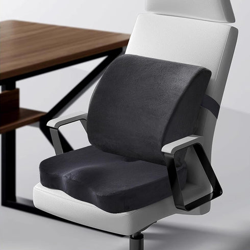 WMM Tailbone Tailbone, Seat Cushion & Lumbar Support Pillow for Office Chair, Car Seat Wheelchair Travel, Reduce