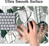 Desk Mat Green Plant Leaf, Large Mouse Pad for Women Office Decor, XXL Mousepad 31.5''X15.7'' Non-Slip Rubber Base