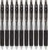 Gel Pens 10 Pcs, 0.5mm Black Ink Fine Point Smooth Writing Pens - Ball Point Pens for Journaling Note Taking, Cute