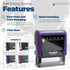 Customized Self-Inking Address Stamper with Endearing Cow Design, Ideal for Cheese Makers, Personalized Return Address