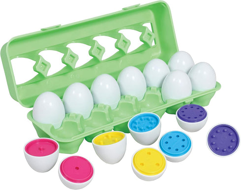 tickit Color Match Eggs - Set of 12, Model Number: 74064