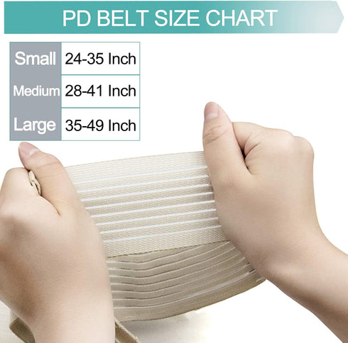 Breathable Peritoneal Dialysis Belt - Stretch G/Peg Feeding Tube Holder, Medical Nursing Supplies, Medium