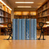 Generic 17.5x3x15cm Firmly Bookends Decorative Metal Cool Metal Decorative Bookends Secure The Books to Prevent Clutter