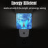 FSHVQKD Gift,0.5w Stars Shining and Blue Butterflies Night Light,Plug-in Night Lights with Dusk-to-Dawn Sensor
