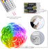 32.8ft, RUISHINE Battery Operated LED Strip Lights Battery Powered Led Strip Lights for Bedroom Color Changing APP