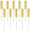 Test Tube Brushes, 10 Pack Bristle Cleaning Brushes for Laboratory Use, Size L with Radial Tufted End