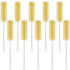 Test Tube Brushes, 10 Pack Bristle Cleaning Brushes for Laboratory Use, Size L with Radial Tufted End