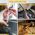 23PCS Set, Set Hammer Set Beaiguna Punch Upgraded Roll Pin Punch Mechanic Tools, Punch and with Bench Block, Steel