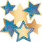 Galaxy Stars Bb Cutouts - 36 Pieces - Educational and Learning Activities for Kids by Fun Express