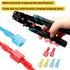 smseace 150Pcs Spade Connectors Kit 22-16AWG Male/Female wire Spade connectors Nylon Spade Quick Connect/Disconnect Connectors Electrical Spade Connectors Kit for auto,boat,industrial application