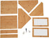 Xuthusman Countertops Bamboo Wood Bread Box, Double Bread Storage Box for Homemade Bread & Sourdough, Kitchen Large