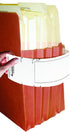 Tabbies File Pocket Handles, 9.63 X 2, White, 12 Sheets/Pack, 4/Sheet