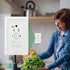 GFCI Outlet, Tamper Resistant Receptacle with Combination Switch, ETL Listed, White (TR&WR15Amp)
