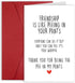 Bhiosng Funny Best Friend Birthday Card, Friendship Day Card for Men Women, Cute
