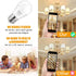LED Bulb 3W Equivalent, 25 Watt Light Bulbs, E26 Base, Warm White 2700K, Energy Saving, 4 Pack for Home