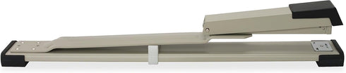 Long Reach Stapler - 20 Sheets Capacity, 210 Staples Capacity - Adjustable up to 12” - Perfect for Binding Books, pamphlets, brochures and Stapling (Bundle - Stapler with 5000 Staples) by Positive Art