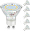 GU10 LED Light Bulb, 50 Watt Halogen Equivalent, 450LM Soft White 3000K, Non-Dimmable, 4-Pack