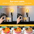 BRIMAX 10 Pack G16.5 Light Bulbs, Dimmable 4W E12 LED, 2700K Warm White, Flicker Free for Ceiling Fans